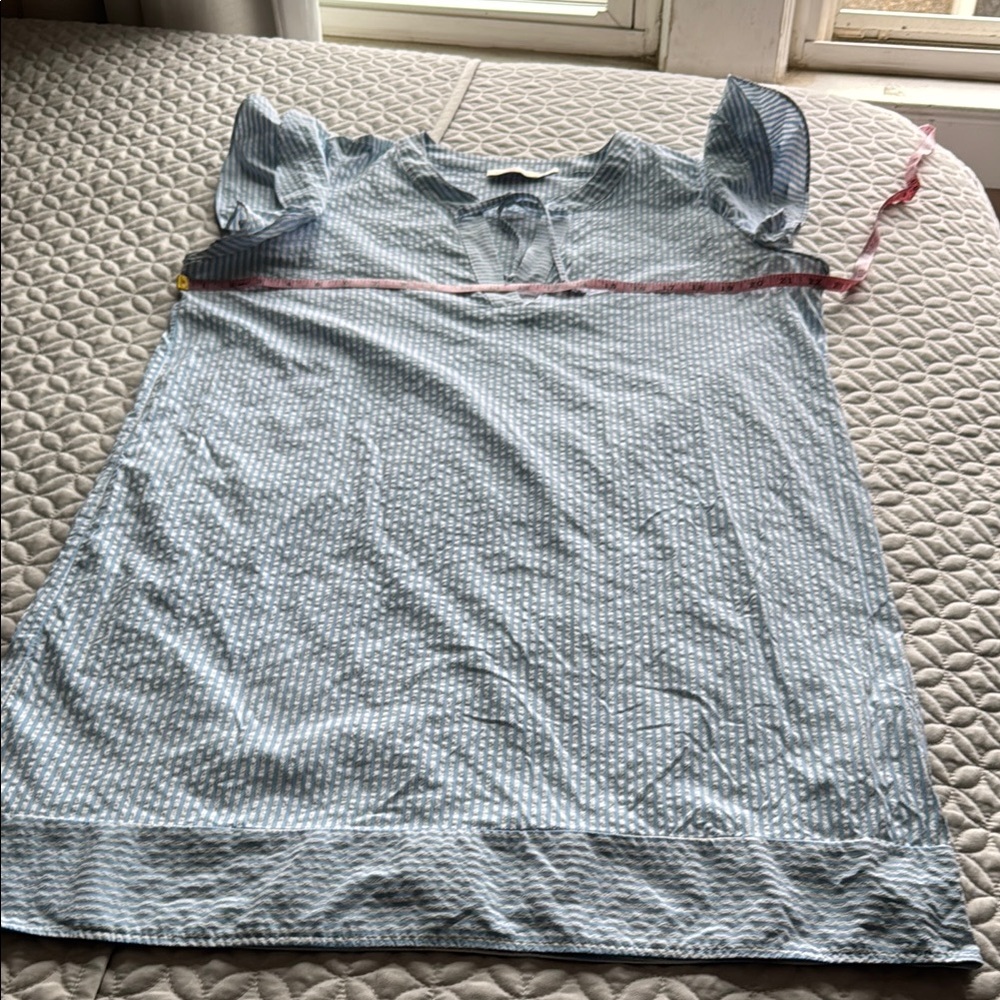 Vineyard Vines Blue and White Striped Dress